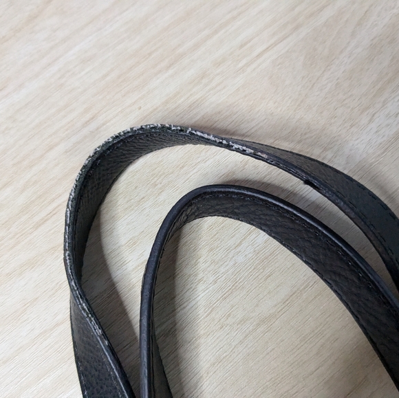 Black Leather Tote by Por La Victoire - Picture 16 of 16